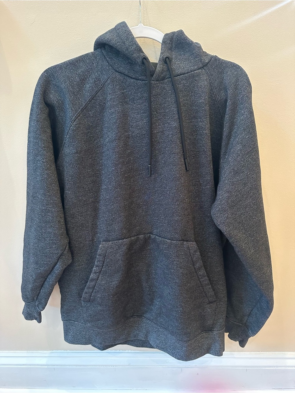 CSG Men's Charcoal Gray Pullover Hoodie- Large